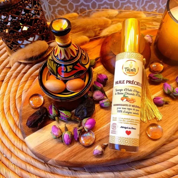 Huile Précieuse – Argan et racine d’oliban